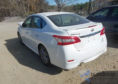 2013 Nissan Sentra Sr z USA, uszkodzony, nr VIN 3N1AB7APXDL752187